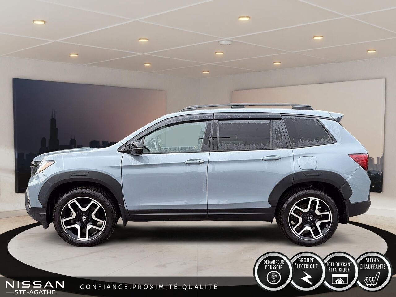 2022 Honda Passport Touring Traction Intégrale Grey Saint-Jérôme - photo #5