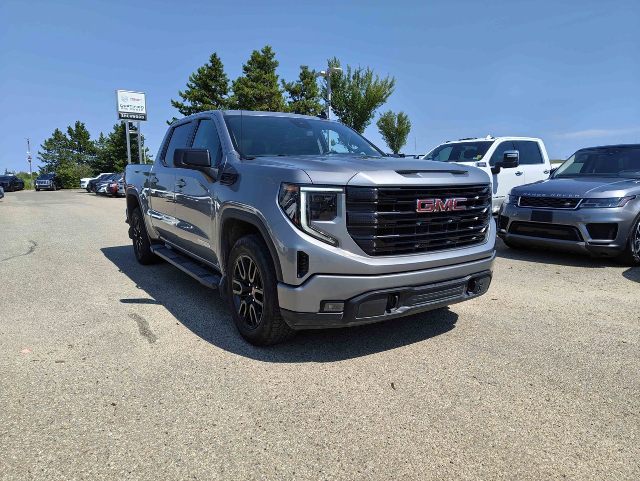 2023 GMC Sierra 1500 4WD Crew Cab 147 Elevation Grey Sherwood Park - photo #2