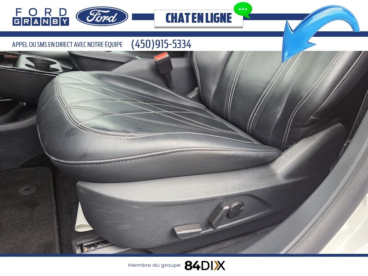 Ford Mustang Mach-E 2022 Blanc Granby - photo #21