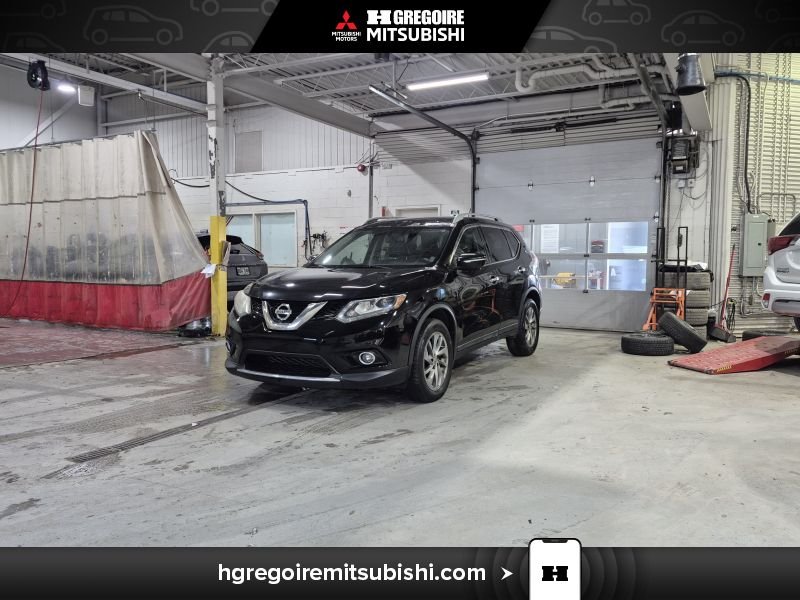 2015 Nissan Rogue 2015 Black