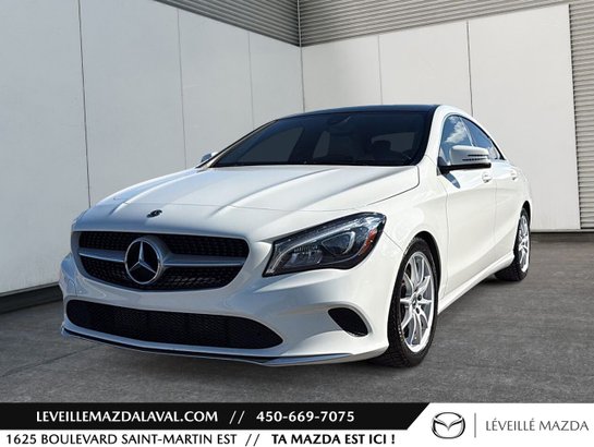2018 Mercedes-Benz CLA 2018 White
