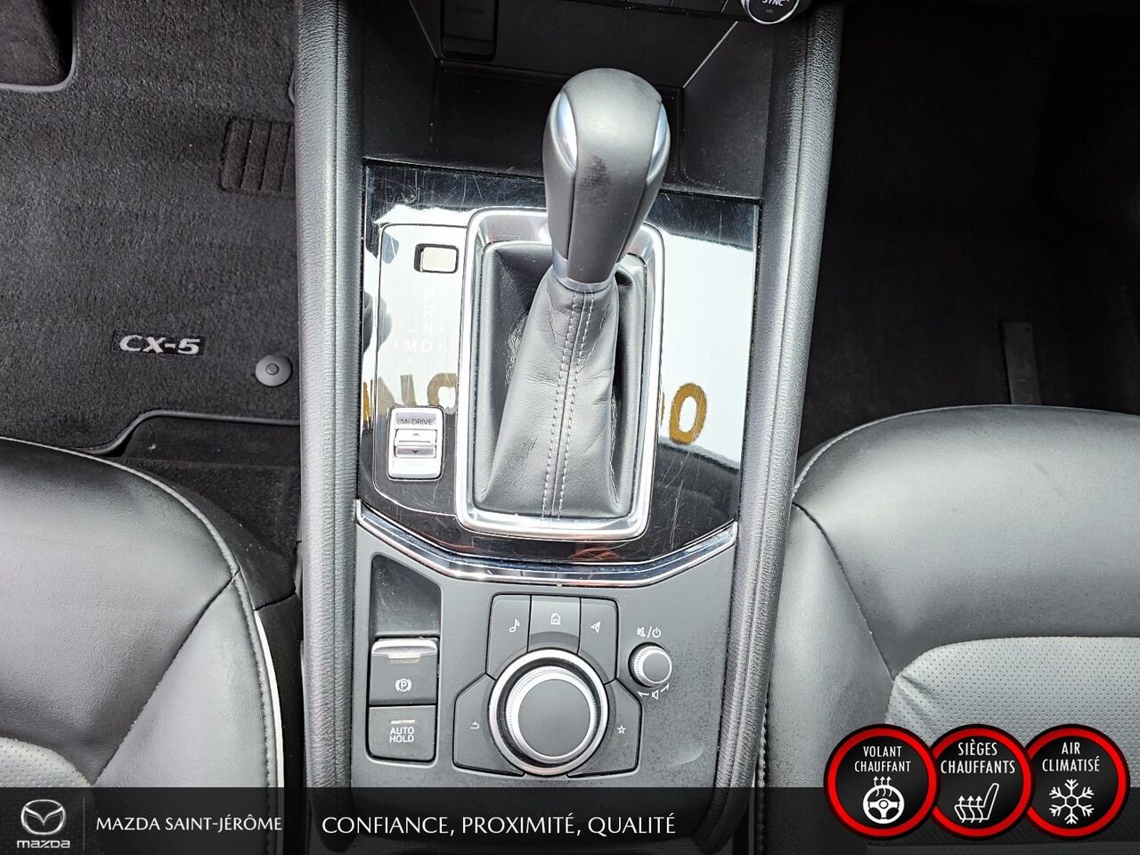 2025 Mazda CX-5 GS | CUIR | AWD | MAGS | Red Saint-Jérôme - photo #18