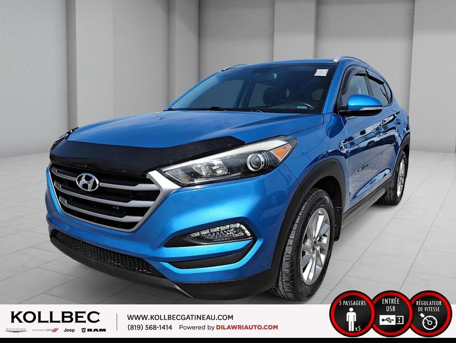 HYUNDAI TUCSON *** UN PROPRIO + CLEAN CARFAX *** 2017 Bleu