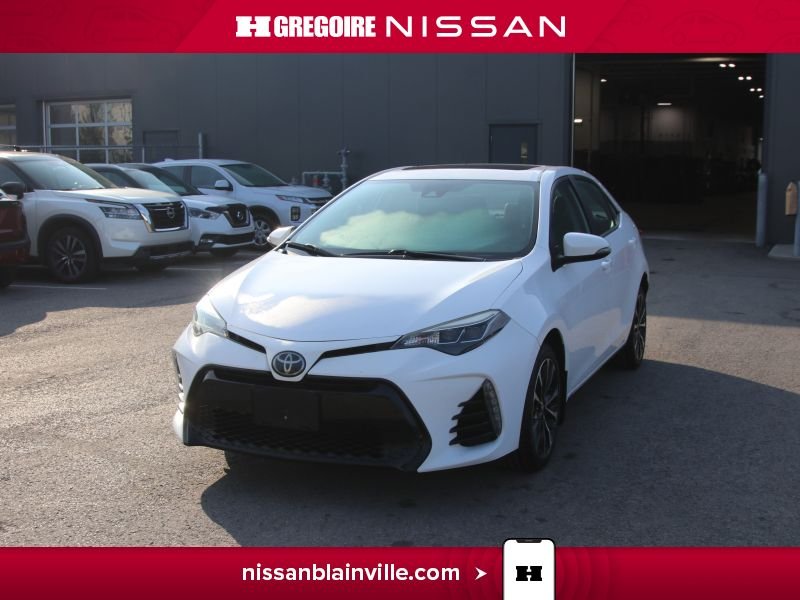 2017 Toyota Corolla White Blainville - photo #2