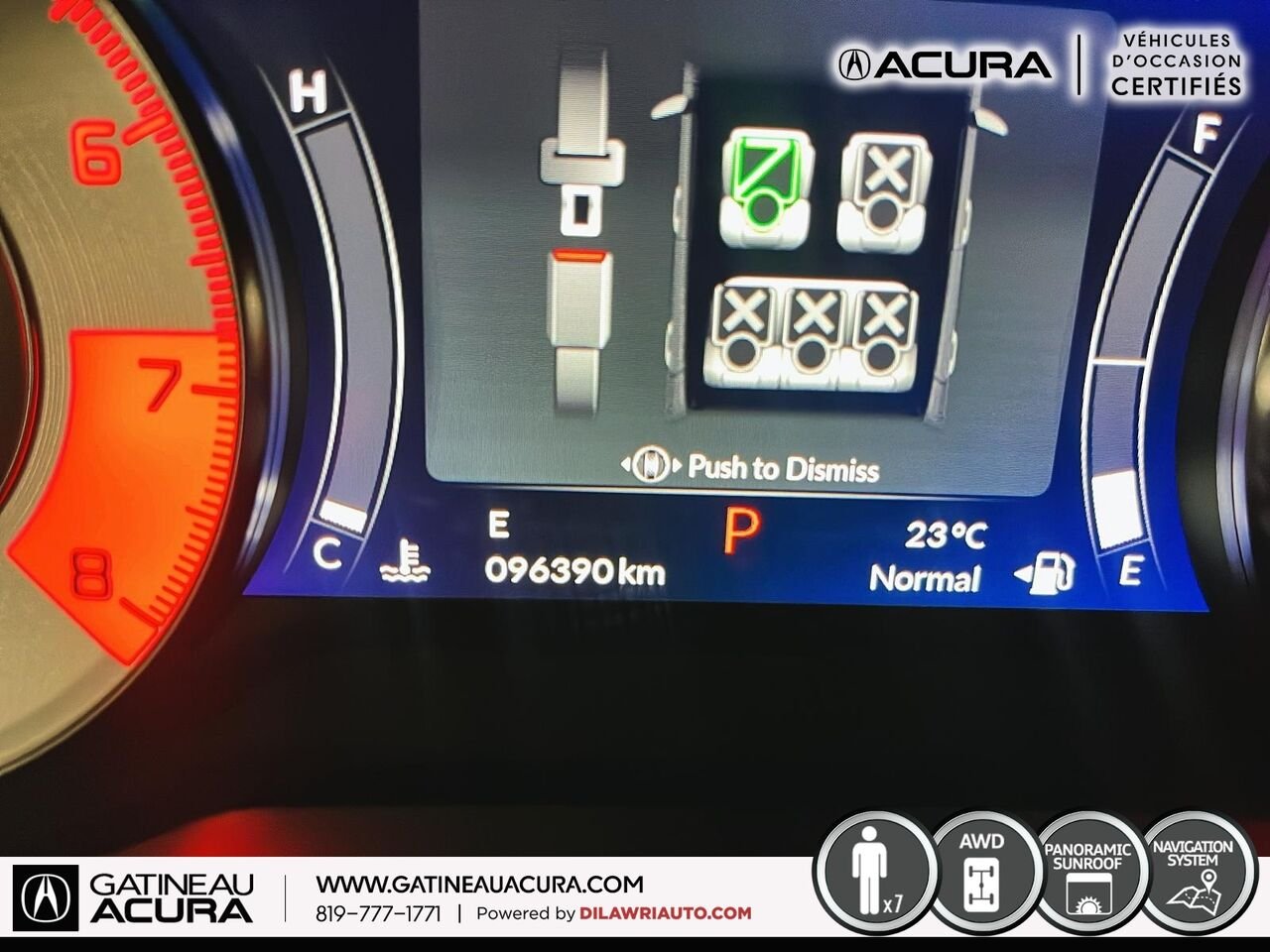 2023 Acura RDX A-Spec SH-AWD Black Gatineau - photo #1