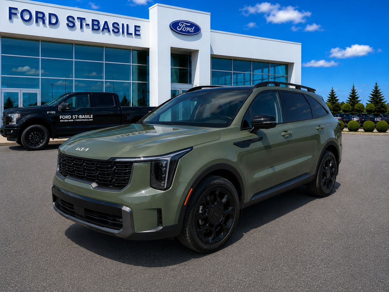 Green 2025 Kia Sorento SUV / Crossover Automatic