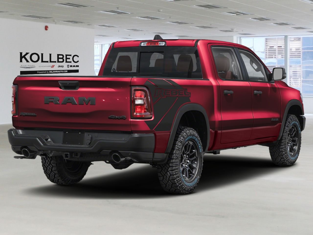 RAM 1500 261570 | Rebel cabine d'équipe 4x4 caisse de 5 pi 7 po 2026 Couche nacrée rouge fondu Gatineau - photo #1