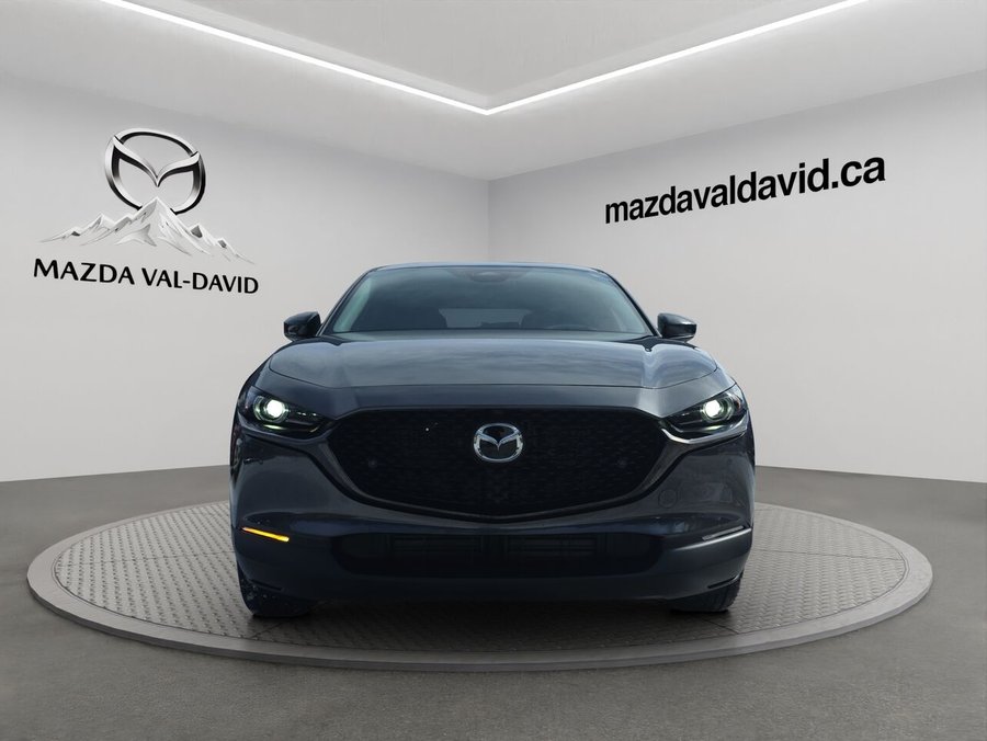 2025 Mazda CX-30 GT turbo, awd, toit ouvrant, Écran 360 degré, Navigation, chargeur sans fil pour cellulaire Aero Grey Metallic