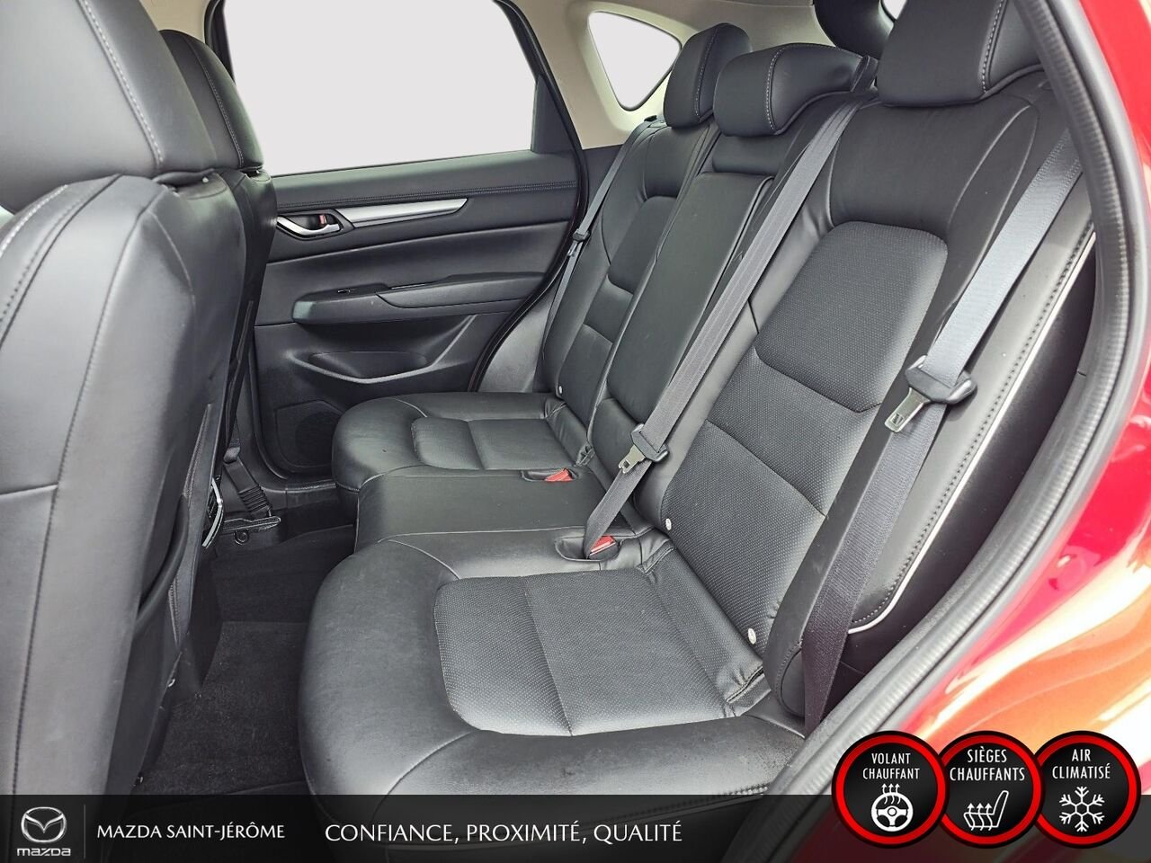2025 Mazda CX-5 GS | CUIR | AWD | MAGS | Red Saint-Jérôme - photo #20