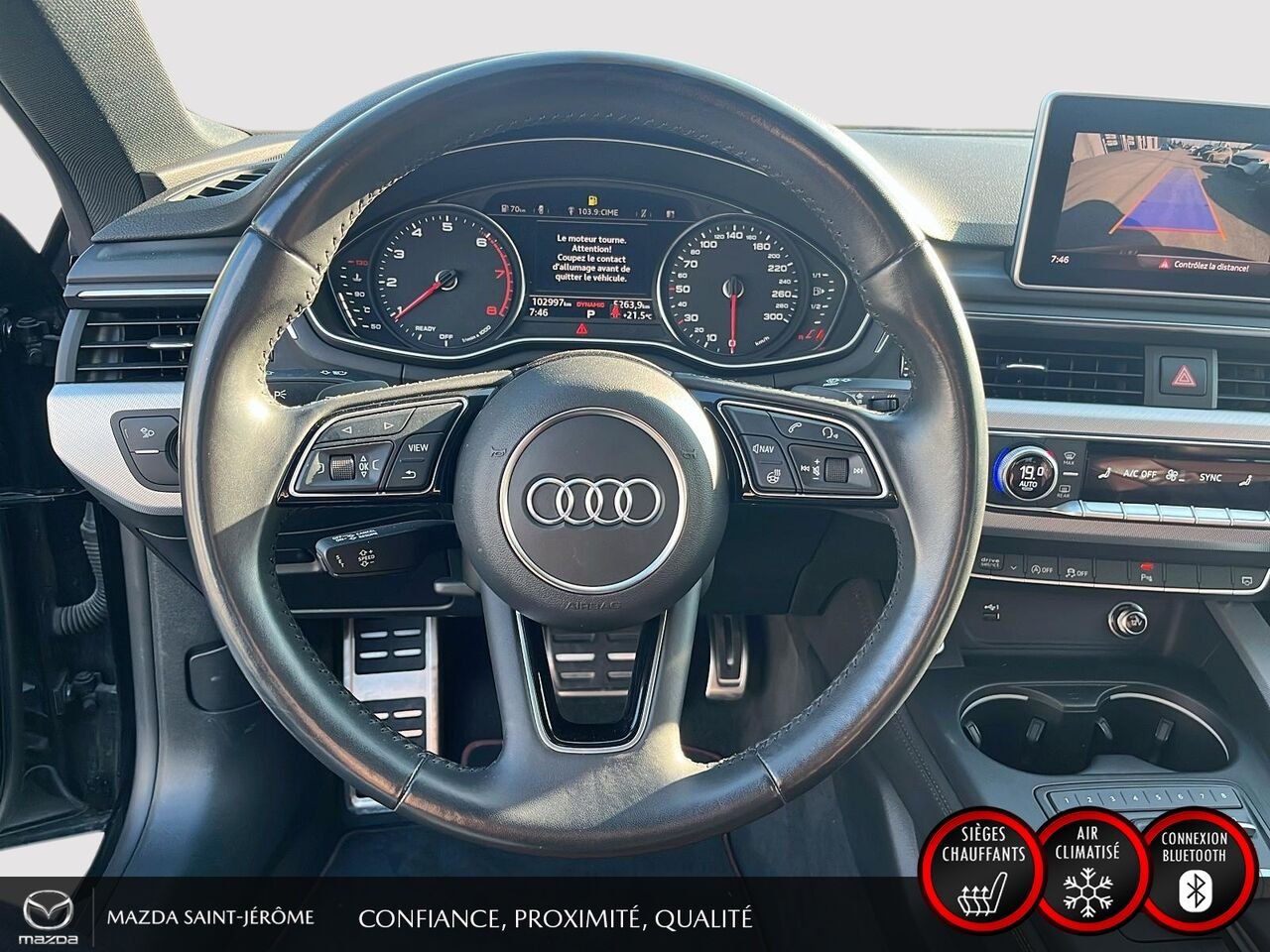 Audi A5 Sportback 2019 Noir Saint-Jérôme - photo #13