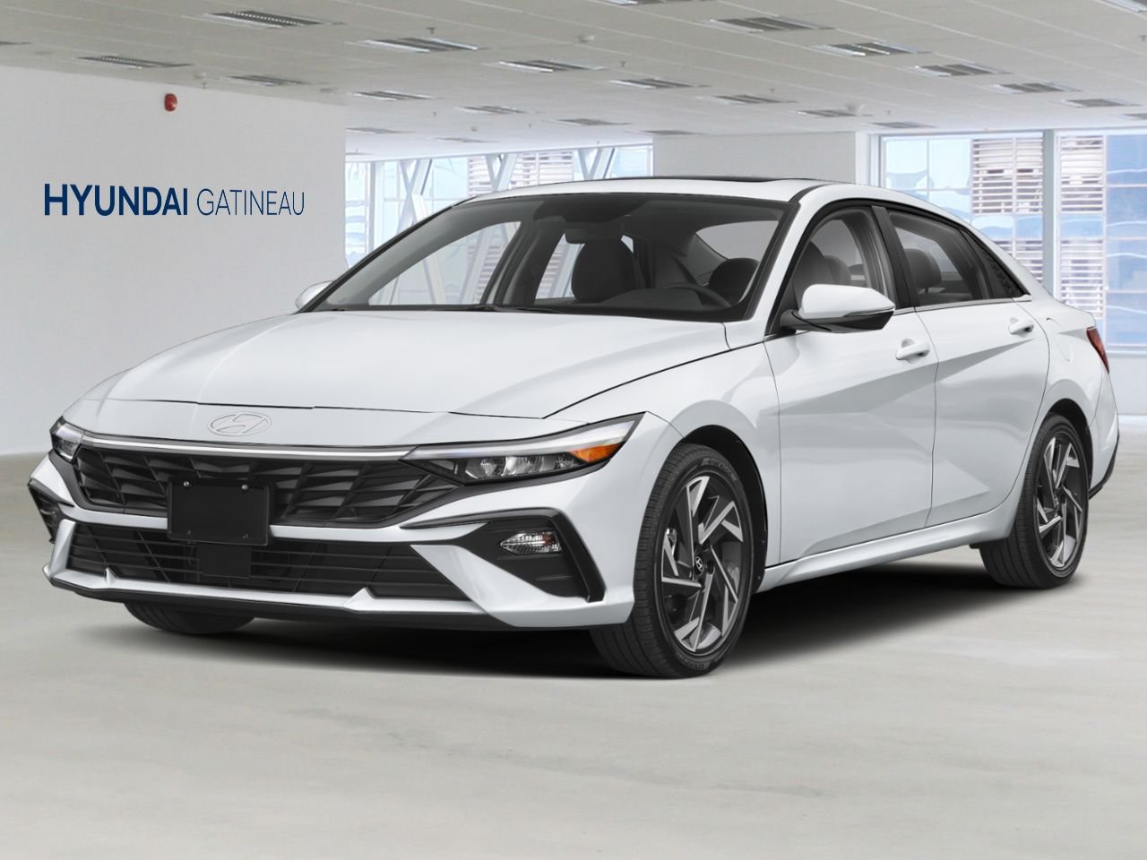 2026 Hyundai Elantra Hybrid Atlas White Gatineau - photo #0