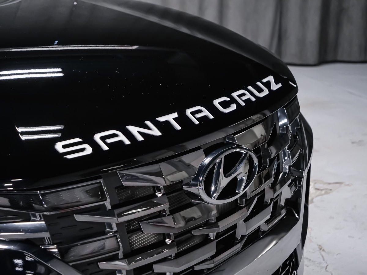 2022 Hyundai Santa Cruz APPLE CAR PLAY VOLANT CHAUFFANT 2 SET DE PNEU Black Montreal - photo #21