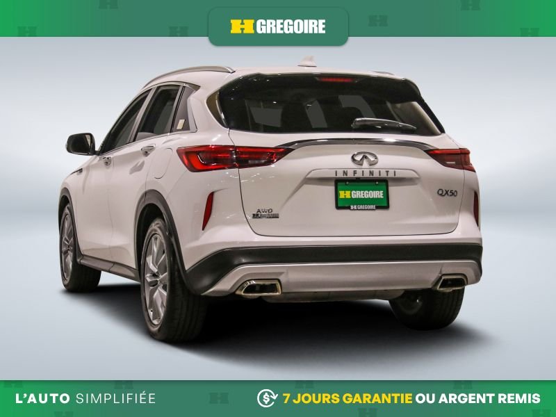 Infiniti QX50 2021 Blanc Saint-Eustache - photo #5