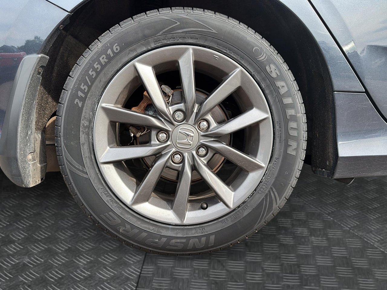 2021 Honda Civic Sedan VIN 2HGFC2F79MH004651 Grey Baie-Comeau - photo #7