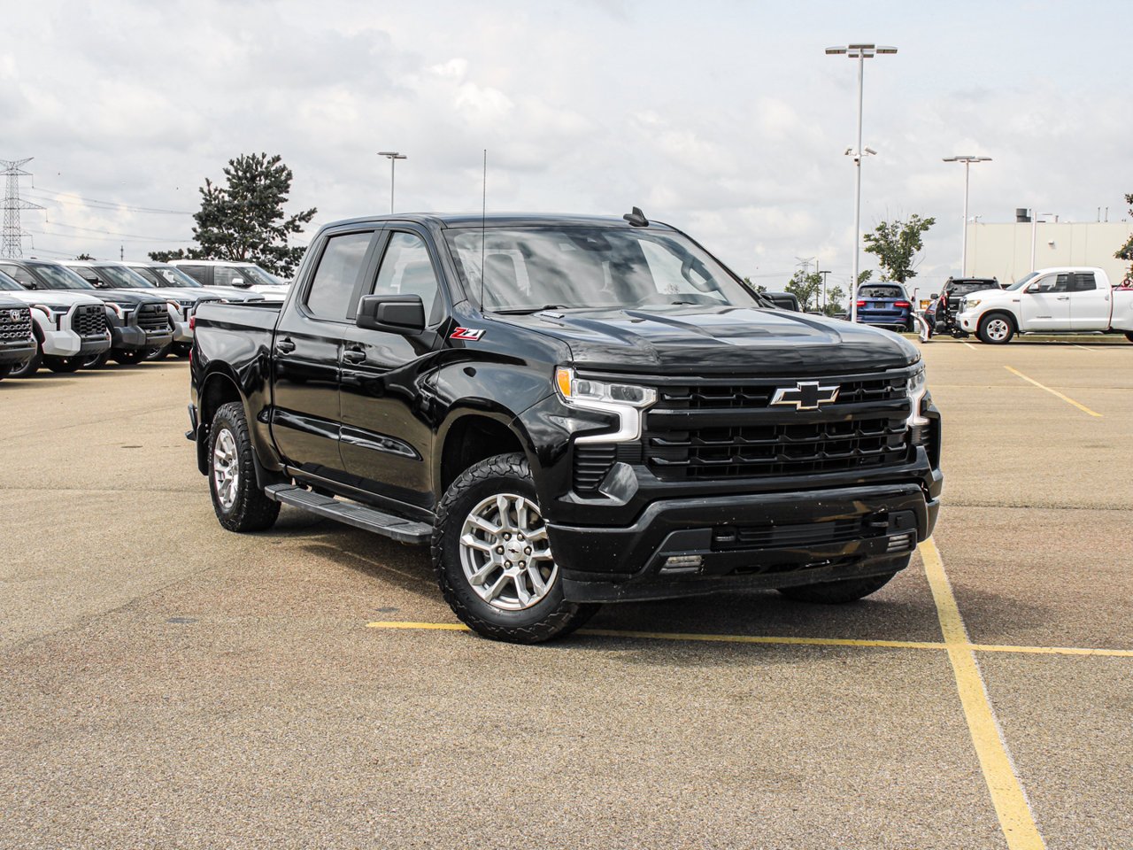 2022 Chevrolet Silverado 1500 4WD Crew Cab 147 RST Black Sherwood Park - photo #1