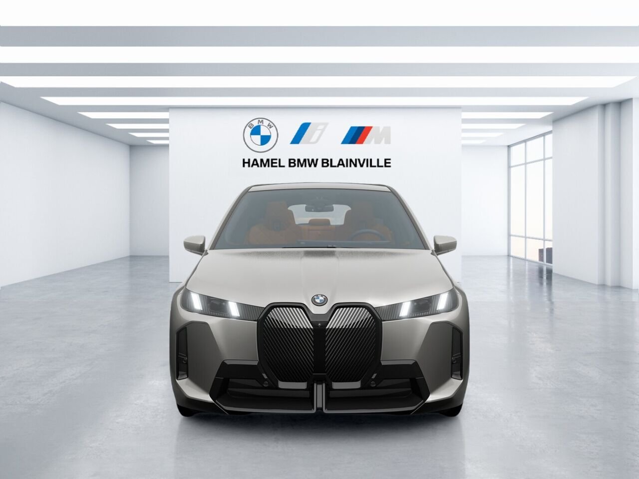 2026 BMW iX xDrive45 Space Silver Metallic Blainville - photo #2