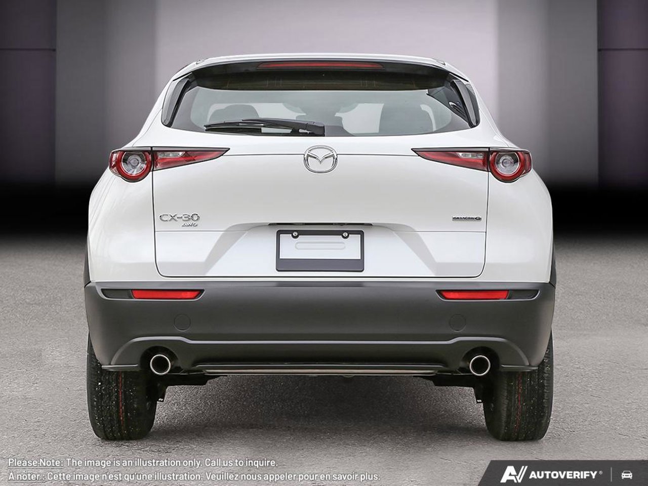 Mazda CX-30 3MVDMBBL8TM214209 2026 Blanc neige nacré Mirabel - photo #4
