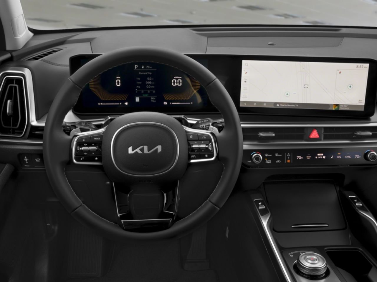 2026 Kia Sorento Hybrid Aurora Black Pearl Blainville - photo #9