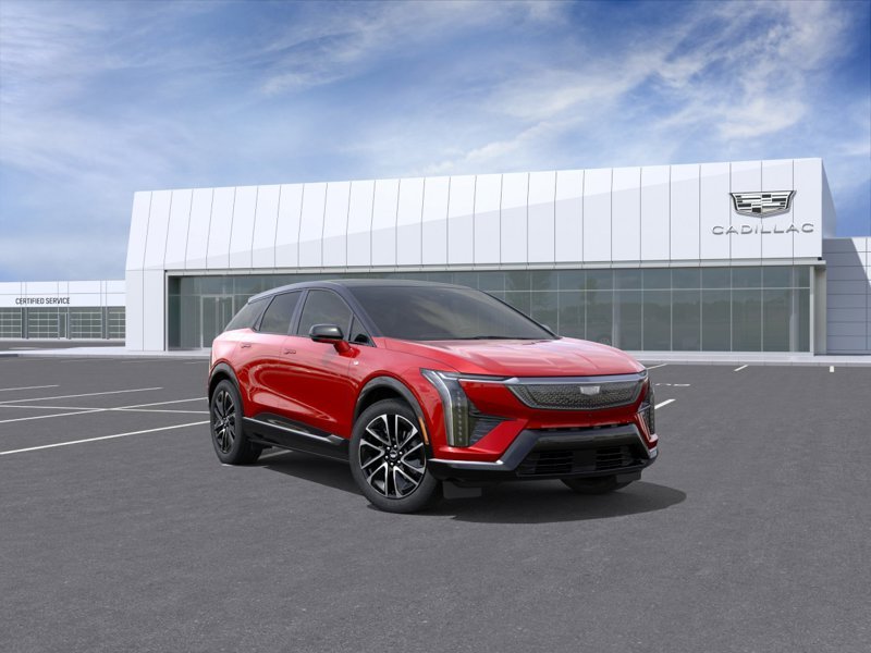 CADILLAC OPTIQ Sport haut de gamme 4 portes 2027 Teinte rouge éclatant