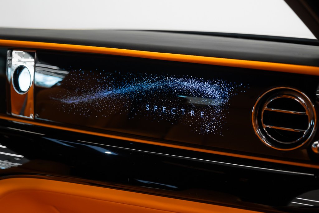 2024 Rolls-Royce Spectre Coupe Black Kirkland - photo #20