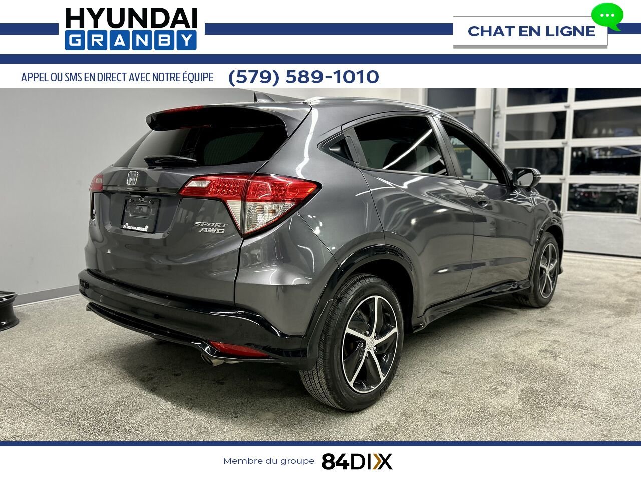 Honda HR-V 2020 Gris Granby - photo #5