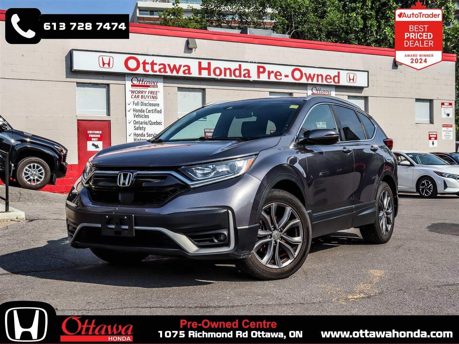 Honda CR-V Sport 2022 Grey Ottawa & Gatineau - photo #0