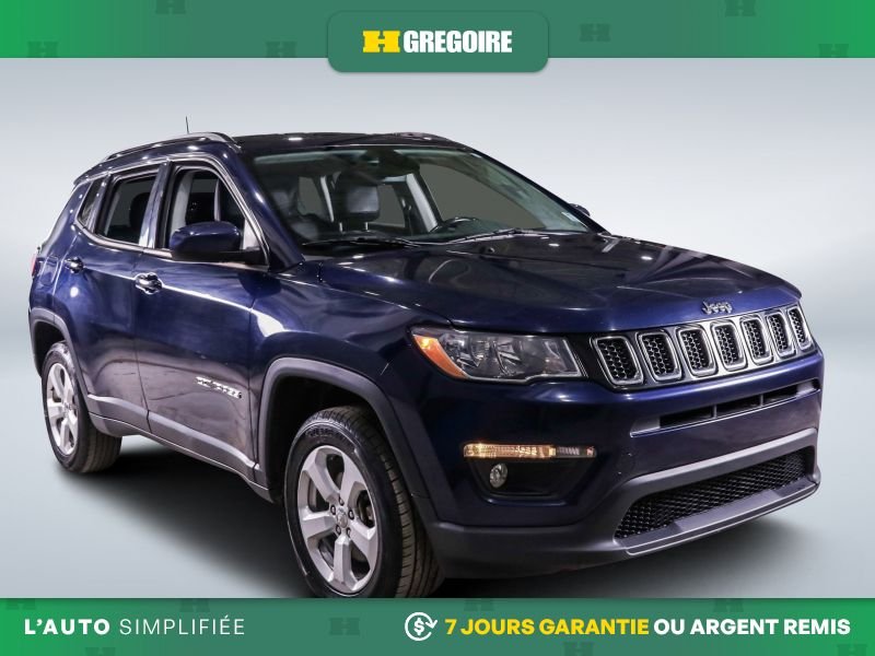 Jeep Compass 725739 | North AWD AUTO A/C MAGS CAM RECUL BLUETOOTH 2021 Bleu Laval - photo #0