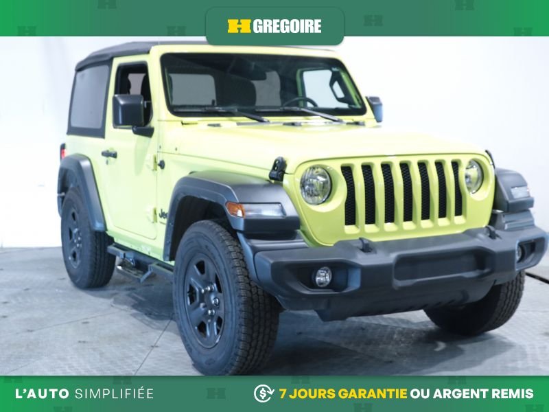 Jeep Wrangler 2023 Jaune Laval - photo #0