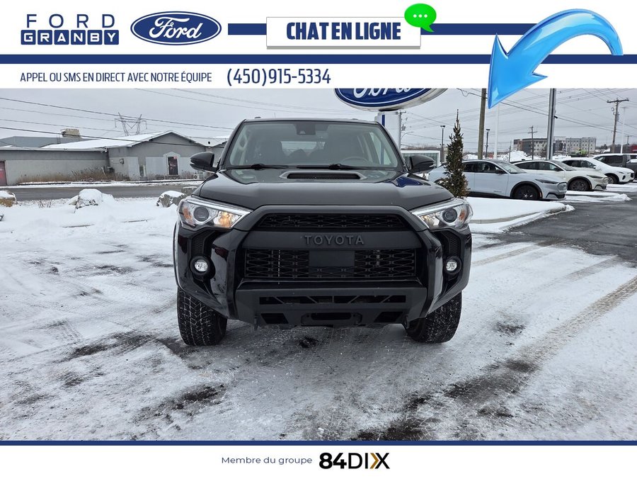 Toyota 4Runner TRD OffRoad, Toit ouvrant 4 roues motrices, Cuir 2021 Noir