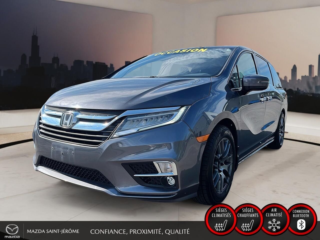 2018 Honda Odyssey Grey Saint-Jérôme - photo #0