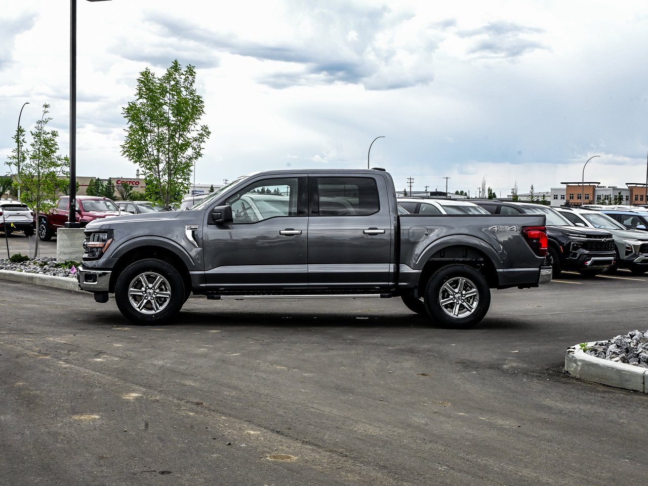 2025 Ford F-150 XLT 4WD SuperCrew 5.5' Box Grey Sherwood Park - photo #9