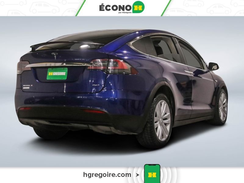 Tesla Model X 728585 | 75D CUIR TOIT NAV CAMÉRA BLUETOOTH MAGS 2016 Bleu Laval - photo #7