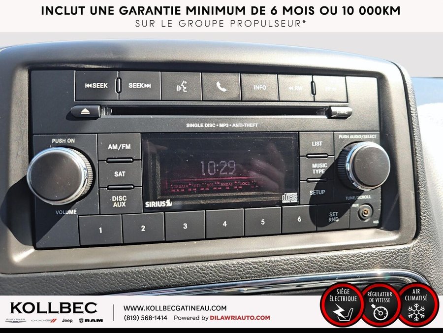 DODGE GRAND CARAVAN *** UN PROPRIO + CLEAN CARFAX *** 2017 Rouge