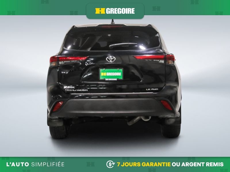 2022 Toyota Highlander Black Saint-Eustache - photo #7