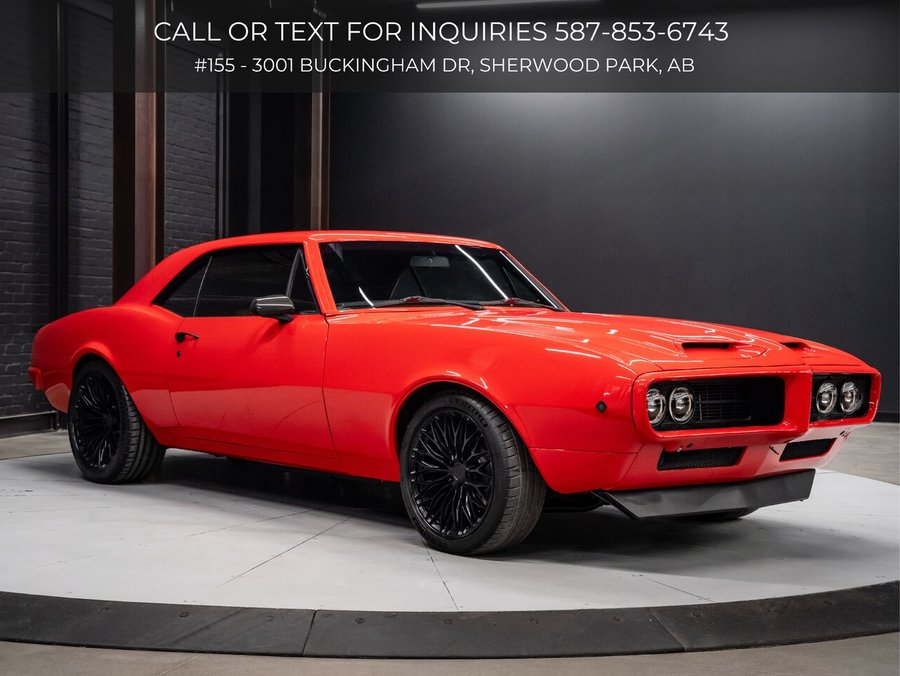 1967 Pontiac Firebird 1967 Red