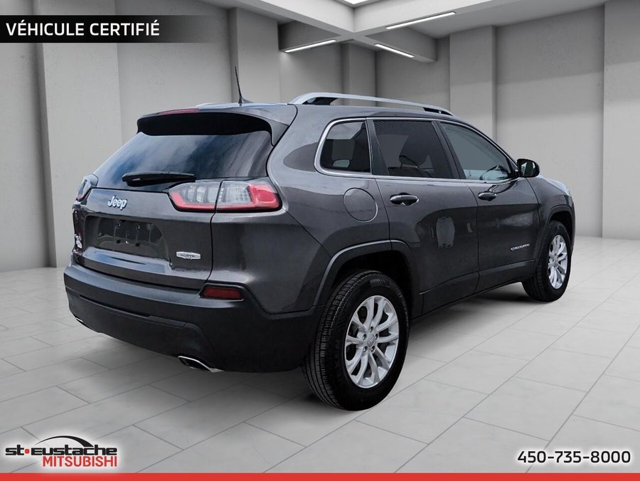 Jeep Cherokee North 4x4-V6-SIÈGES ET VOLANT CHAUFFANTS-BLUETOOTH 2019 Gris