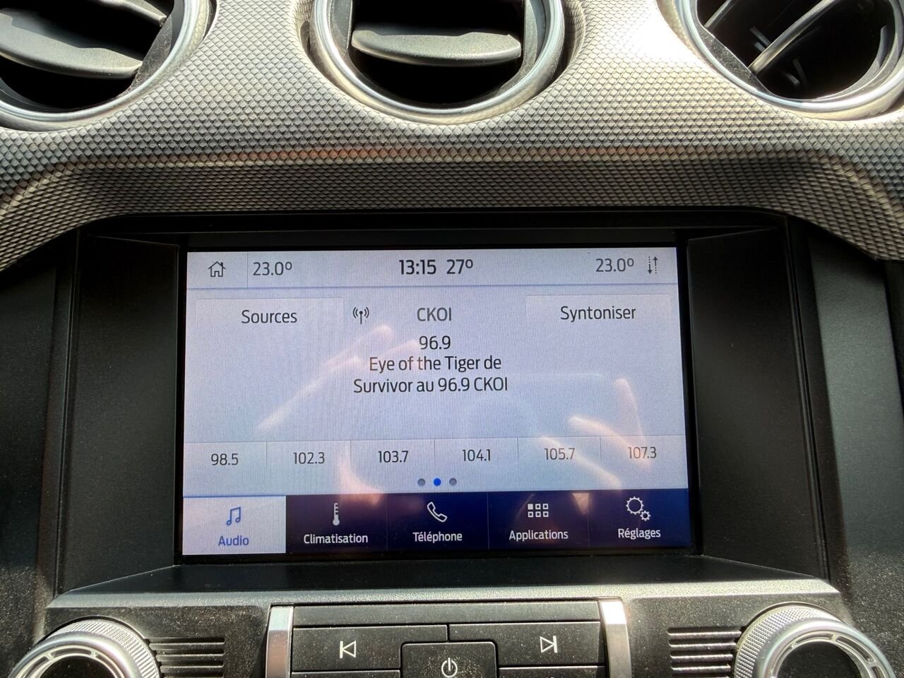 2020 Ford Mustang EcoBoost décapotable Orange Châteauguay - photo #14