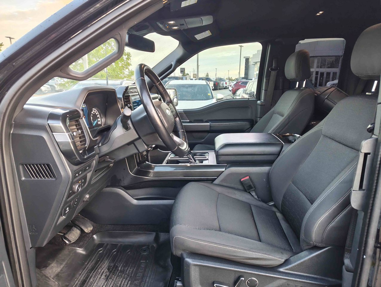 2021 Ford F-150 XLT 4WD SuperCab 6.5' Box Black Sherwood Park - photo #7