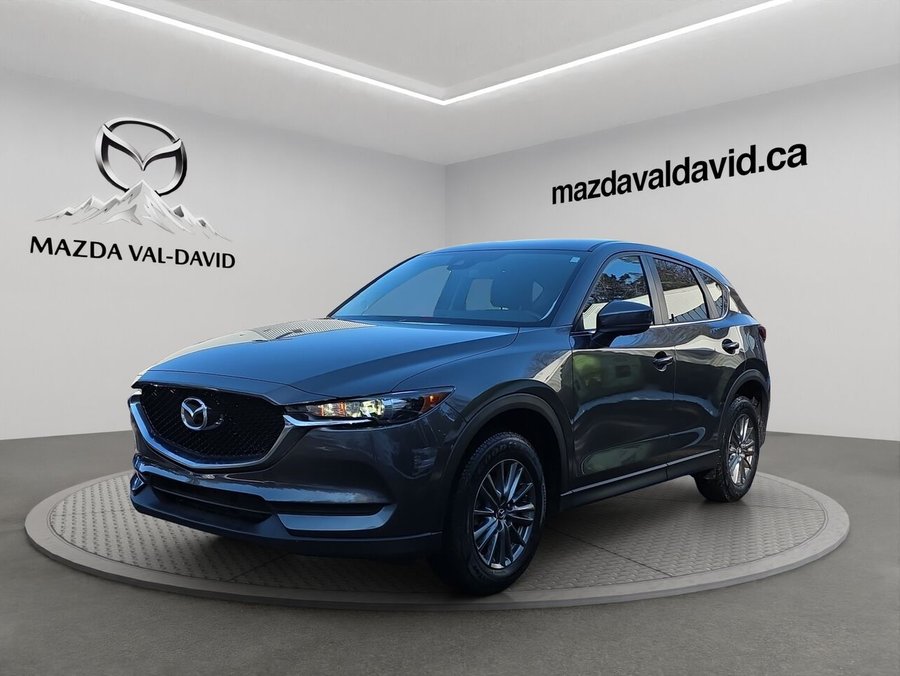 2018 Mazda CX-5 GS Auto AWD, cruise control, commande audio au volant, détecteur d'angles morts Grey