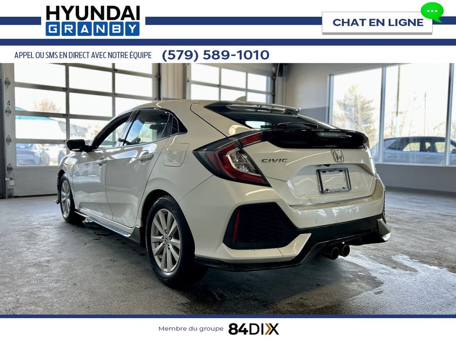 2017 Honda Civic Hayon 2017 White