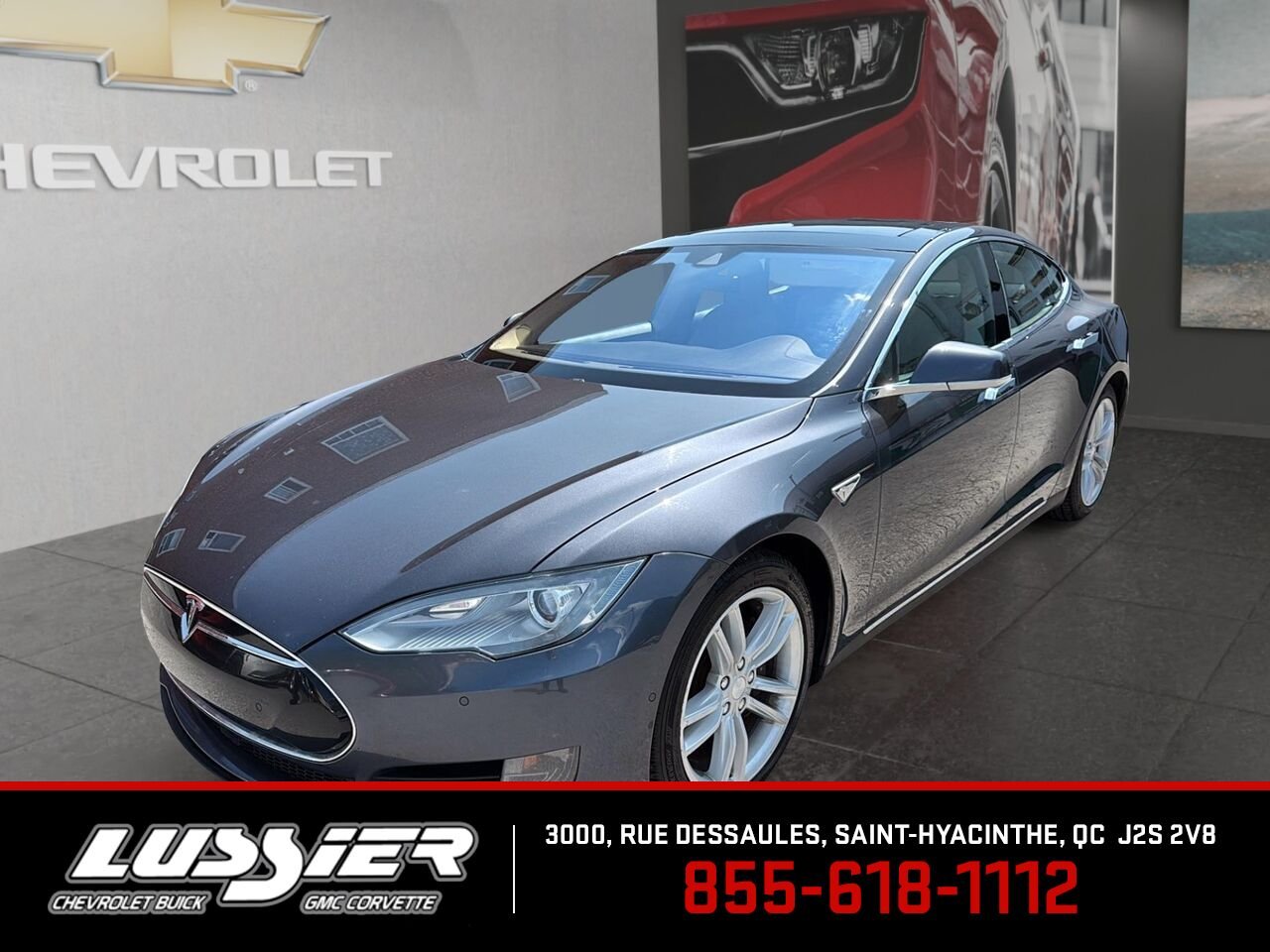 2015 TESLA MODEL S S Grey Saint-Hyacinthe - photo #0