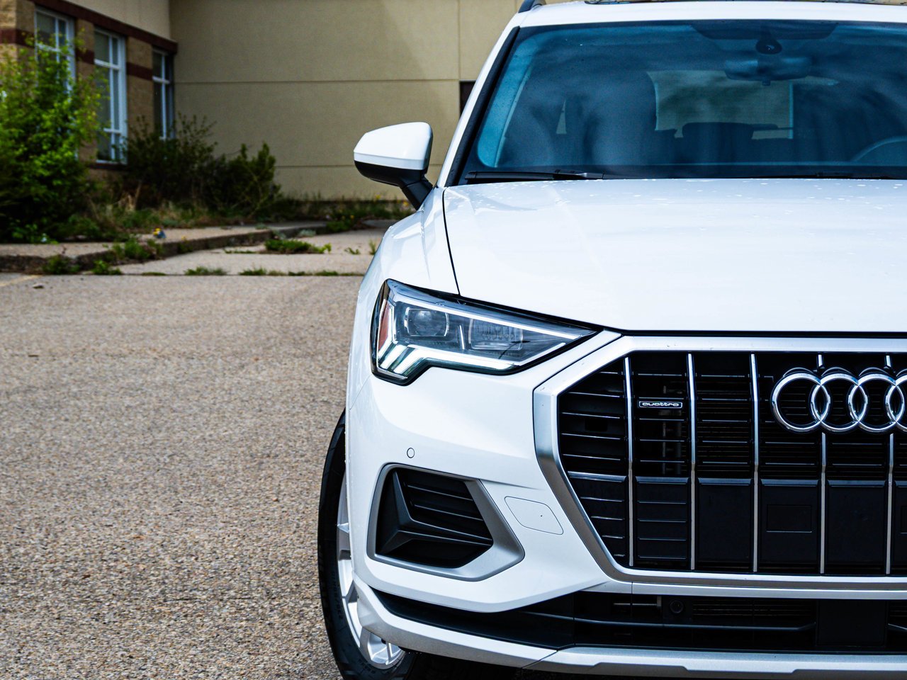 2025 Audi Q3 40 TFSI quattro White Sherwood Park - photo #5