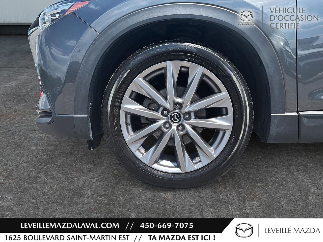 Mazda CX-9 GS TI 2023 Gris Laval - photo #8