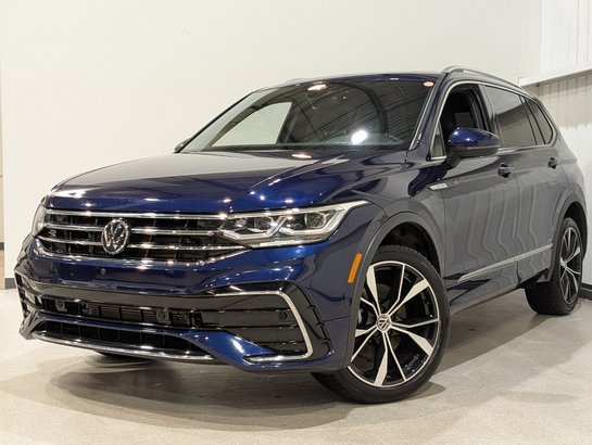 Volkswagen Tiguan Highline AWD, Cuir, Toit panoramique, Navigation 2024 Bleu foncé