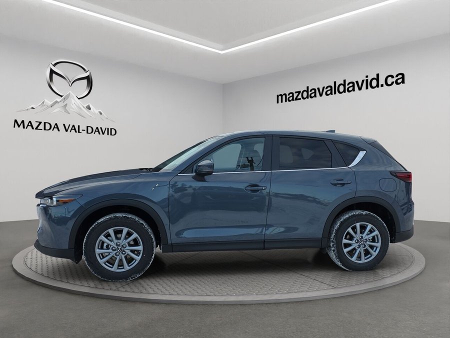 2025 Mazda CX-5 Gs, awd, sièges, volant et rétroviseurs chauffants, hayon électrique Polymetal Metallic