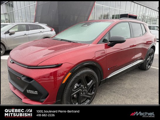 2025 Chevrolet Equinox EV RS, Volant chauffant, Toit pano Red
