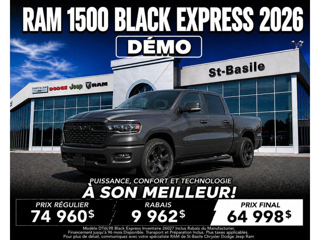 Ram 1500 2026 Gris Saint-Basile-le-Grand - photo #0