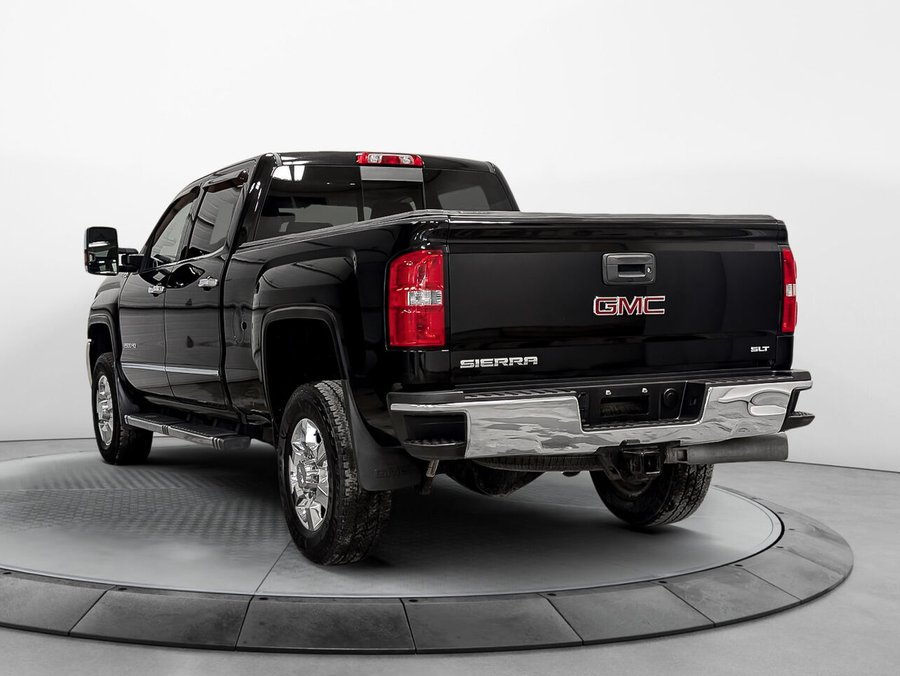 GMC Sierra 2500 SLT Duramax 6.6l Diesel Cuir Toit Ouvrant À Voir!! 2018 Noir