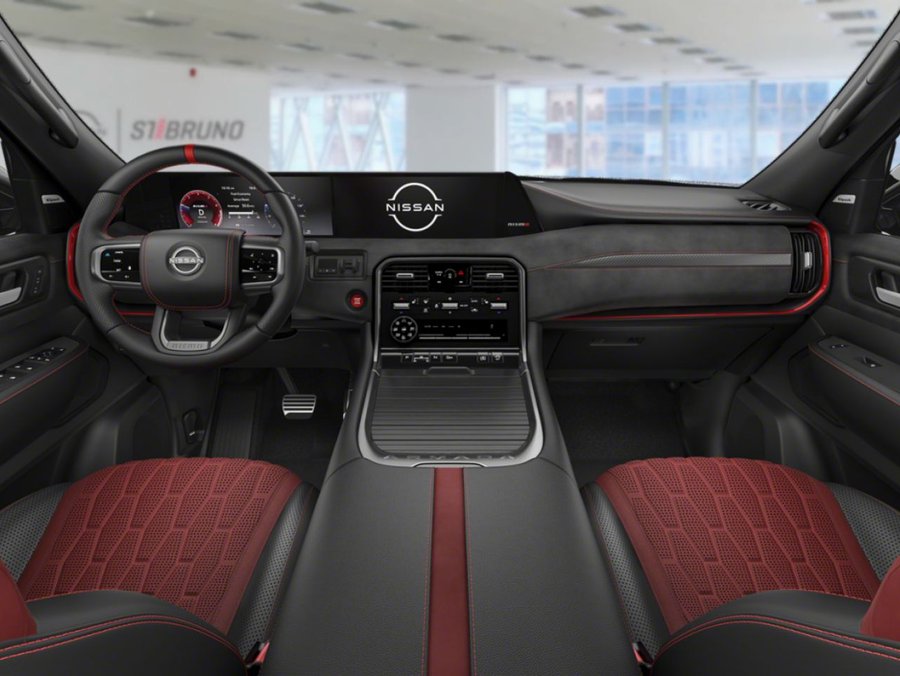 Nissan Armada 2026 2026 Noir intense/Blanc Everest triple couche