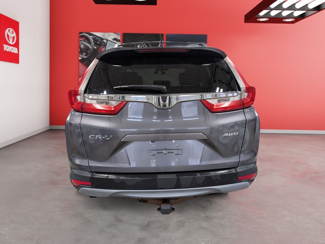 Honda CR-V EX/SIÈGES CHAUFFANTS/TOIT OUVRANT/AC BIZONE/CAMÉRA DE RECUL/BLUETOOTH 2017 Gris Sherbrooke - photo #4
